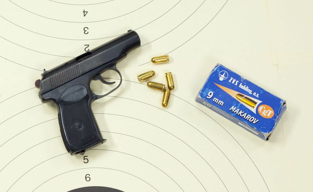 Pistolet Makarow, kaliber 9x18 Makarow (CHINY)